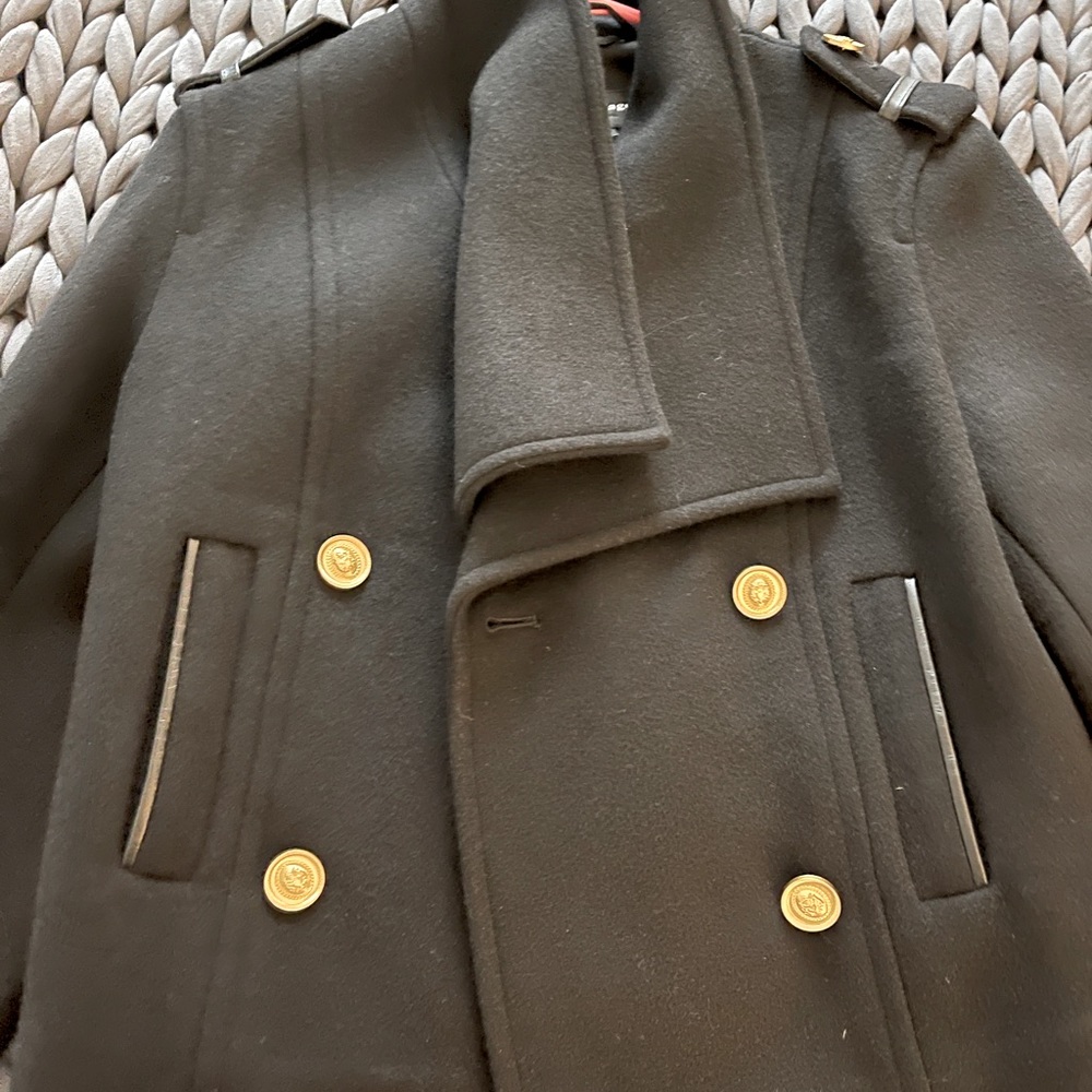 Mackage wool pea coat size small